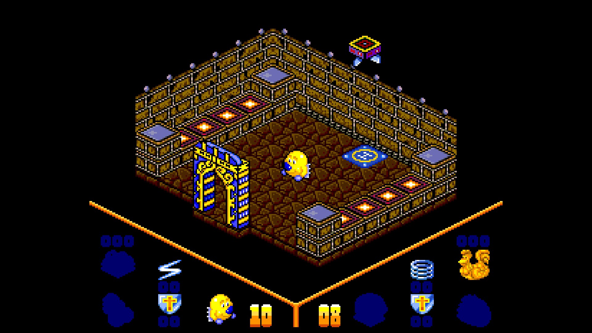 A screenshot from Head Over Heels Deluxe