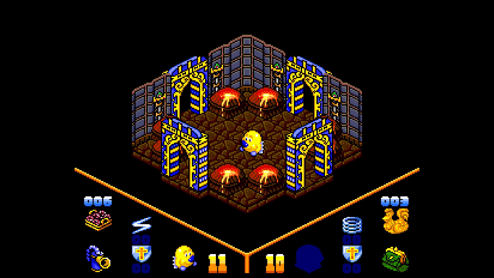 A screenshot from Head Over Heels Deluxe