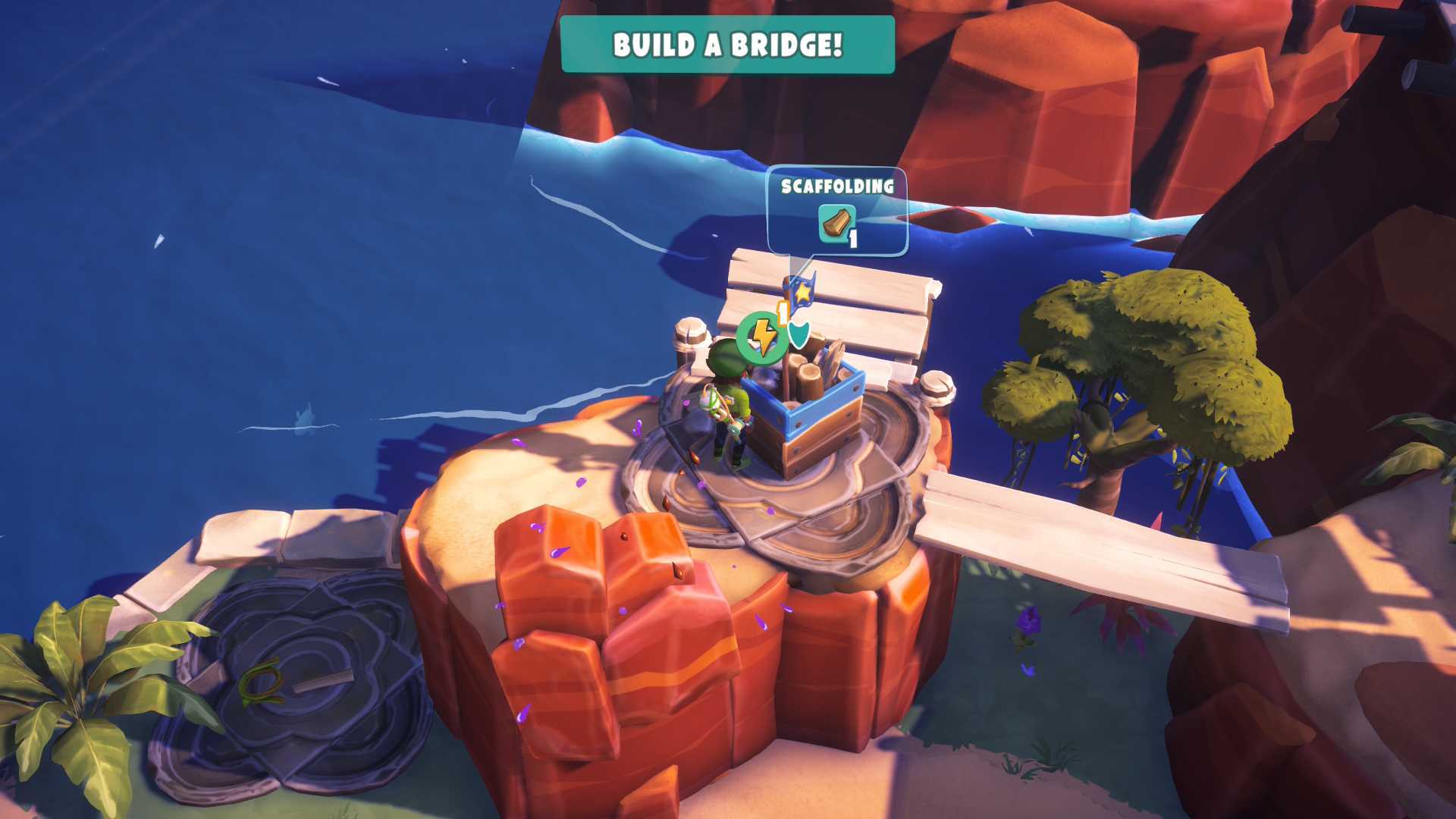 A screenshot from Survival Kids