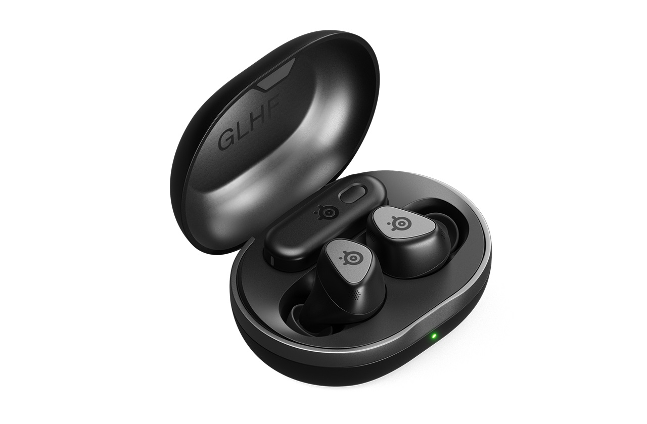 A photo of the Arctis GameBuds