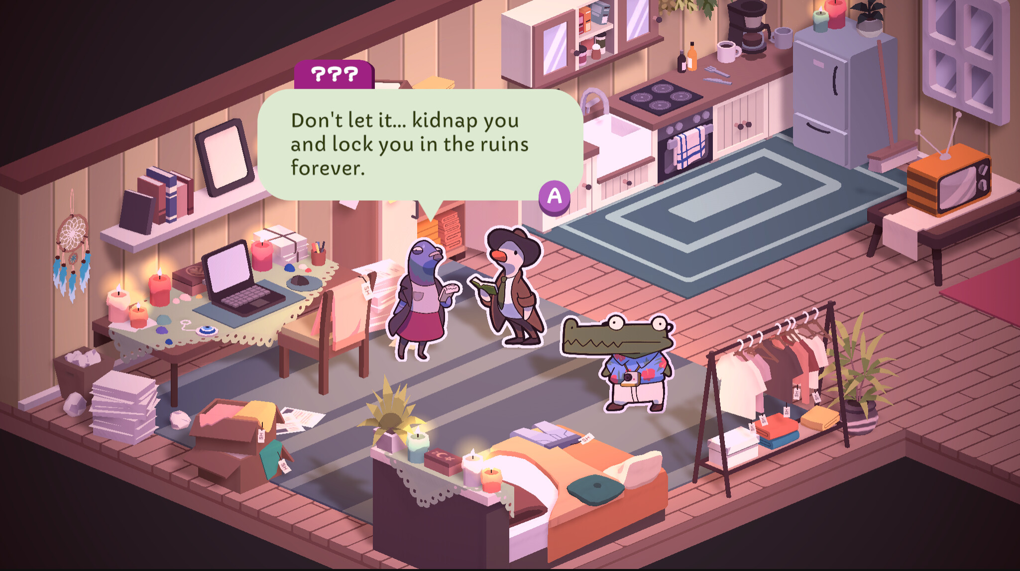 Duck Detective: The Ghost of Glamping screenshot