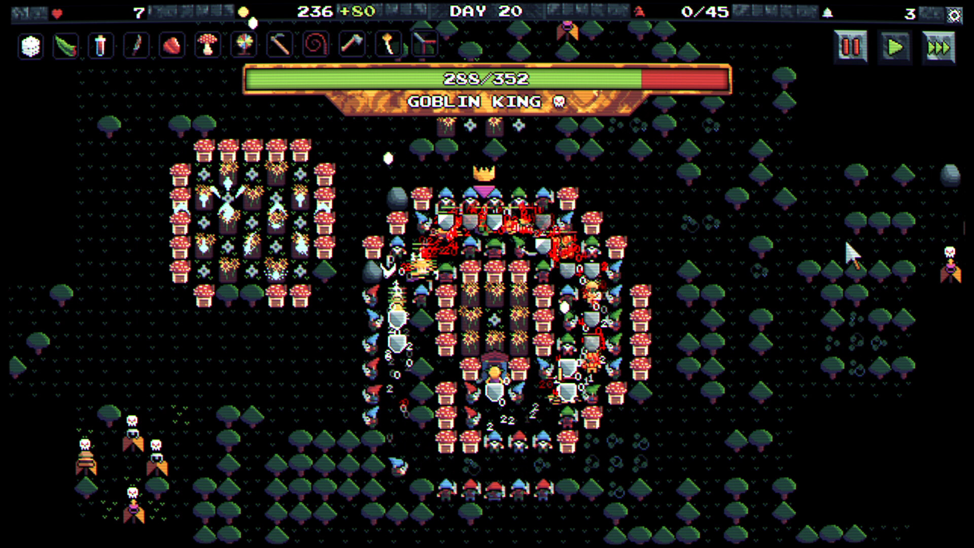 A screenshot from Gnomes