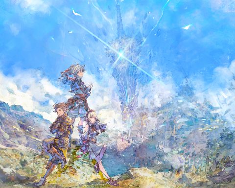 The key art for Trinity Trigger.