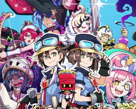 A screenshot from Calamity Angels: Special Delivery.