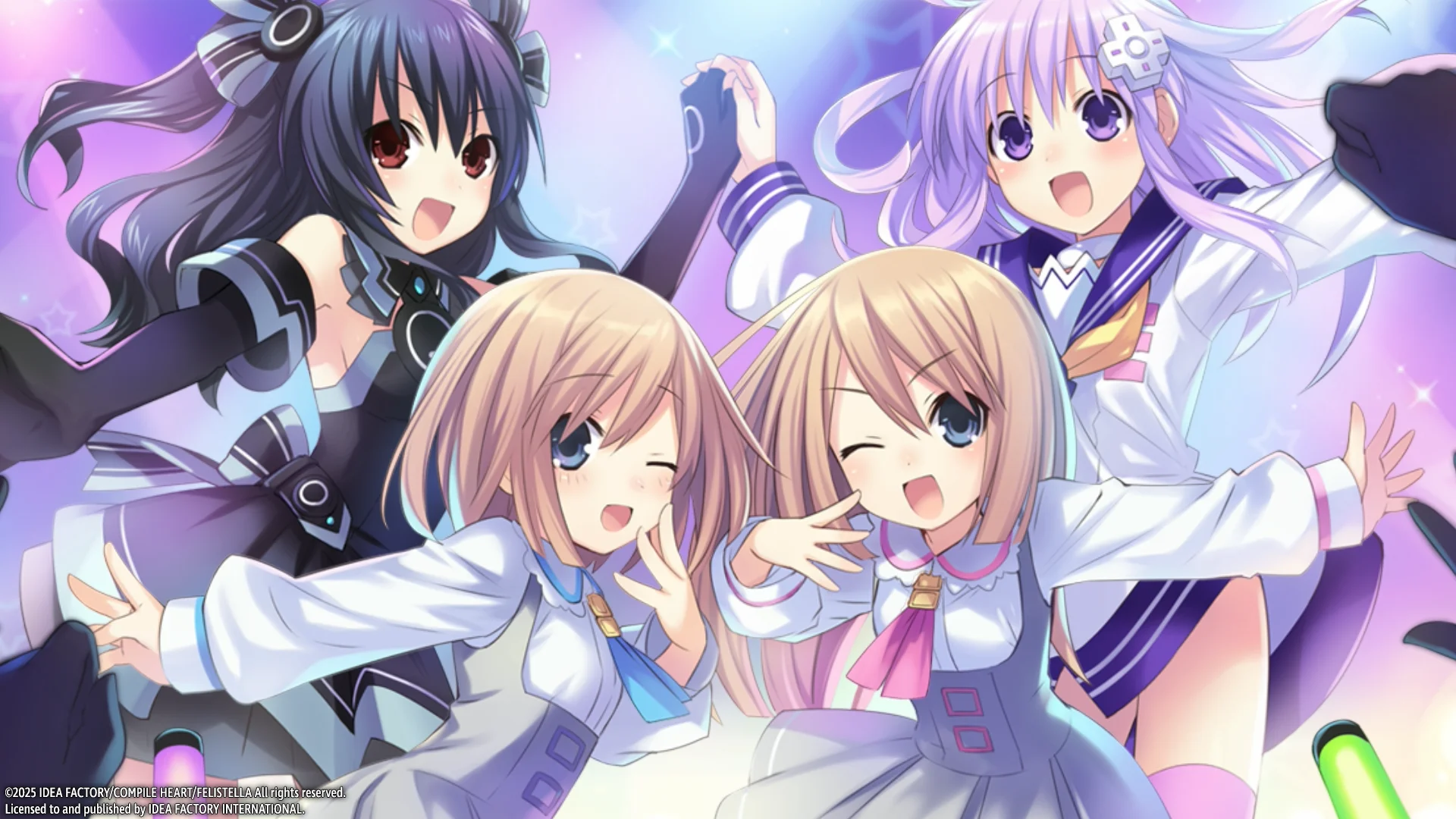 A screenshot from Hyperdimension Neptunia Re;Birth2: Sisters Generation.