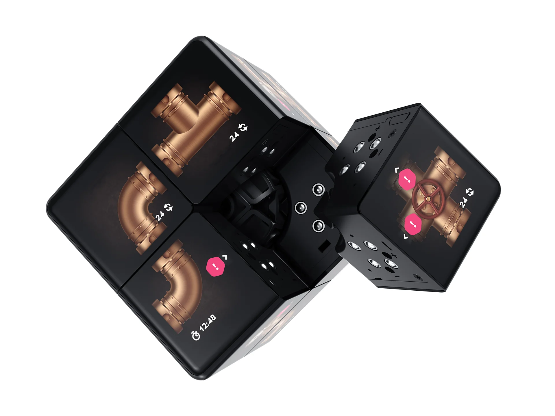 A rendering of Rubik's WOWCube..